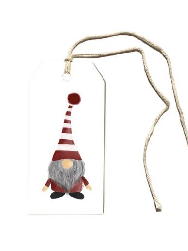 Holiday Gnome Gift Tags for wholesale by k.Patricia Designs