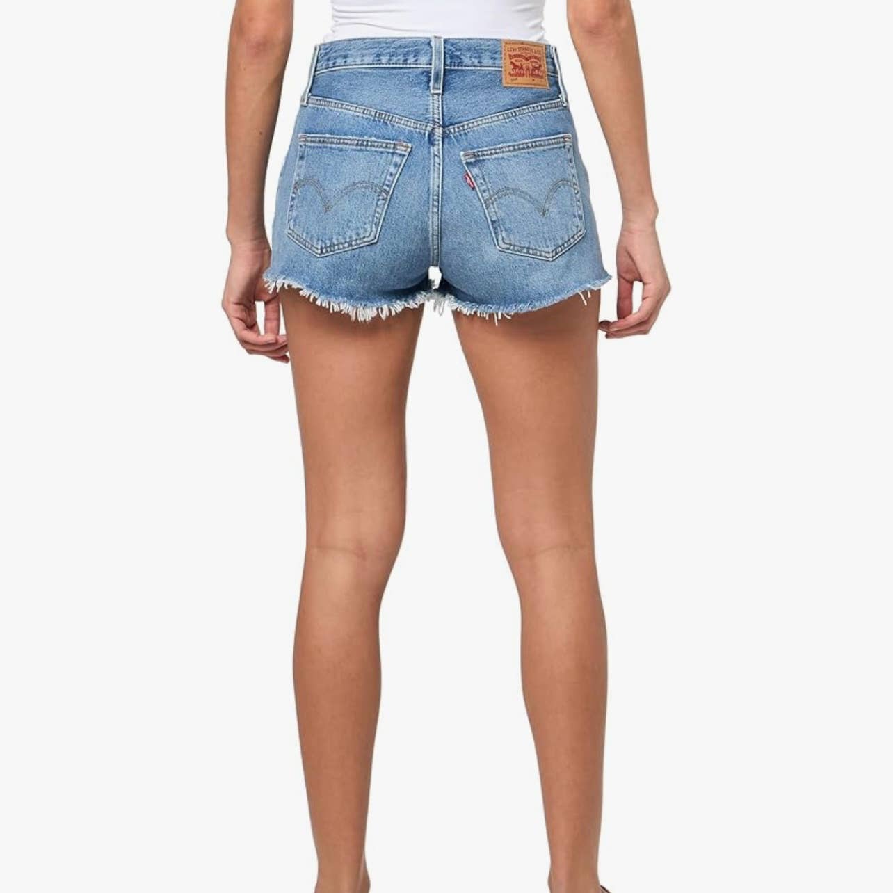 Stash Style - Wholesale Shorts - Women's - Plain - Denim Cutoffs2