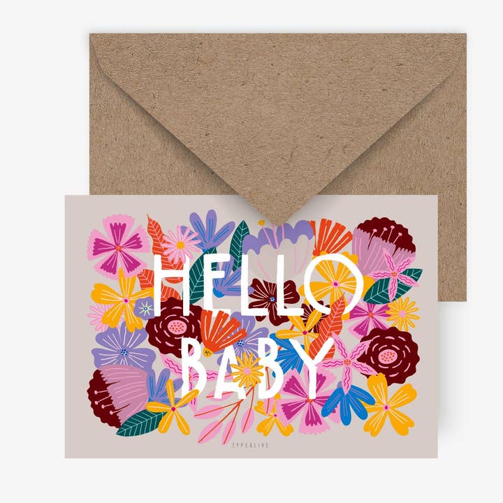 typealive - Wholesale Postcard - Postcard/Bloomy baby