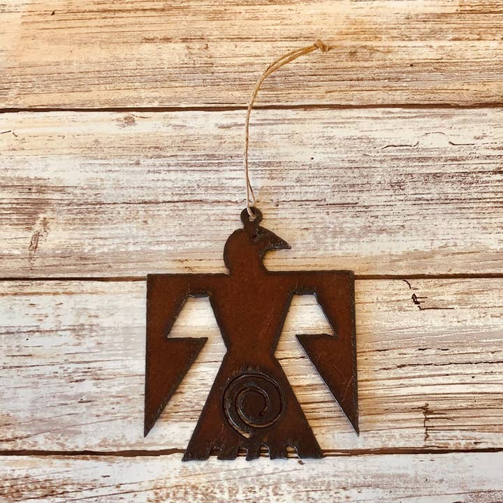 Universal Ironworks USA - Wholesale Ornament - Thunderbird With Swirl Ornament0