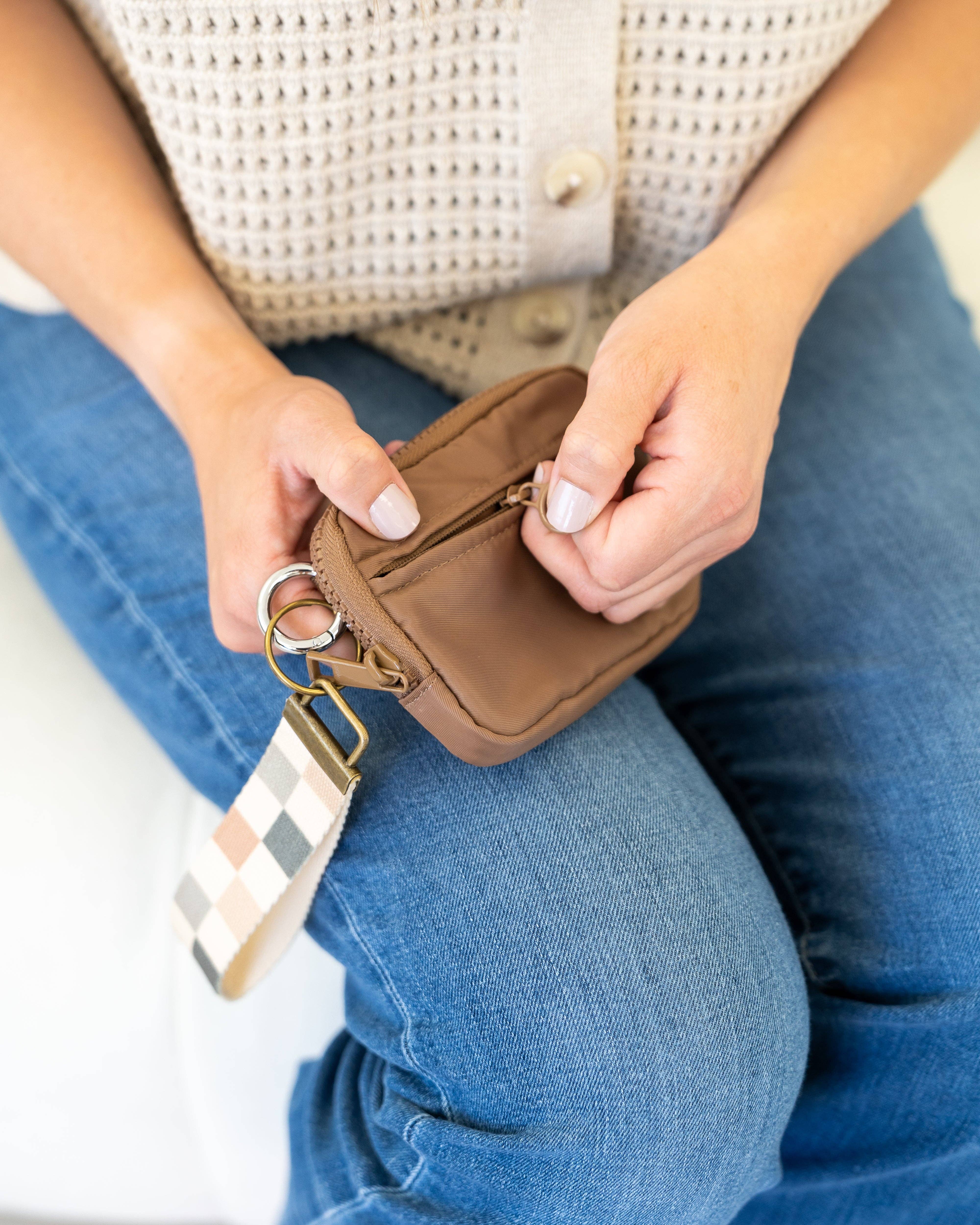 Frederick Family Co. - Wholesale Wallet - Women's - Keychain Wallet with Wrist Lanyard, Compact Card Holder 30