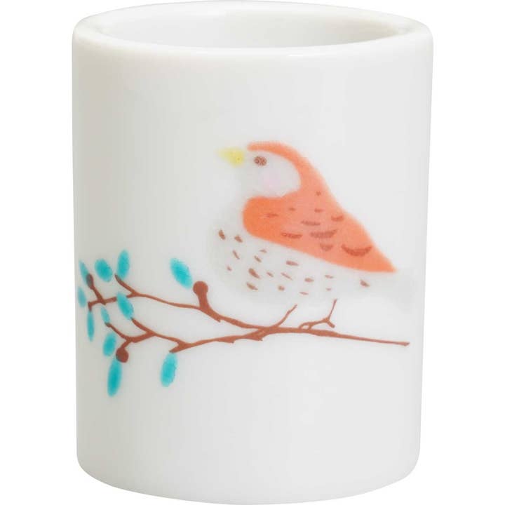 "Japacolle" Japan Collections – Engroshandel Tandbørsteholder – HAREKUTANI Tandbørste Stand Bird på et træ