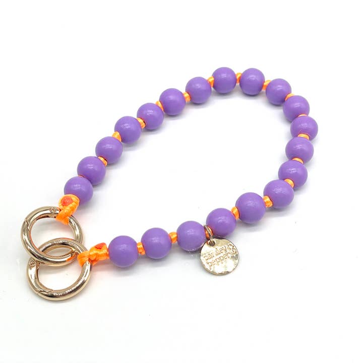 Catenina per cellulare corta in legno 3in1 Ciondolo per borsa & Portachiavi per la vendita all'ingrosso da parte di Parsley & Pepper