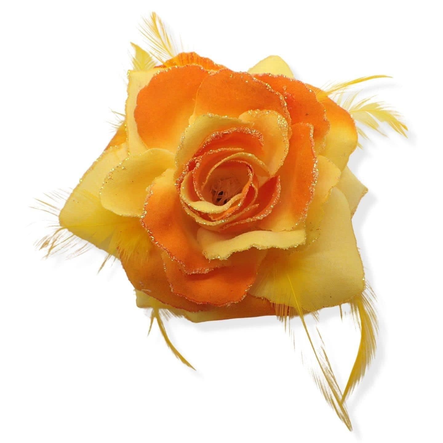 Topkids Accessories – wholesale Fascinator-hatt - Dam – Rose Flower Hair Clip Hårband Blommig Corsage Fascinator Hårband Aligator Näbbgrepp för kvinnor och flickor Bröllop Prom Party Särskilda tillfällen36