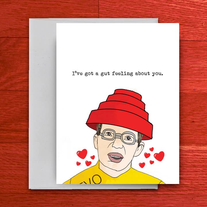Devo Love Valentines Card for wholesale by tiny