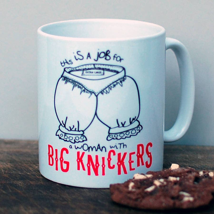 Afewhometruths – wholesale Coffee mug – Big Knickers Woman Power Mug1