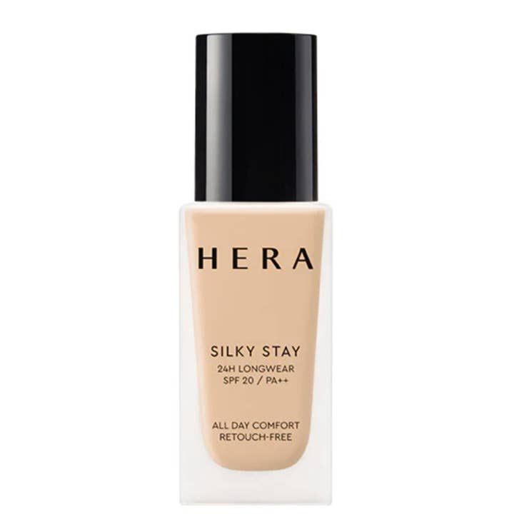 HERA Silky Stay 24H Longwear Foundation SPF20/PA++ para venta al por mayor de Glowiss