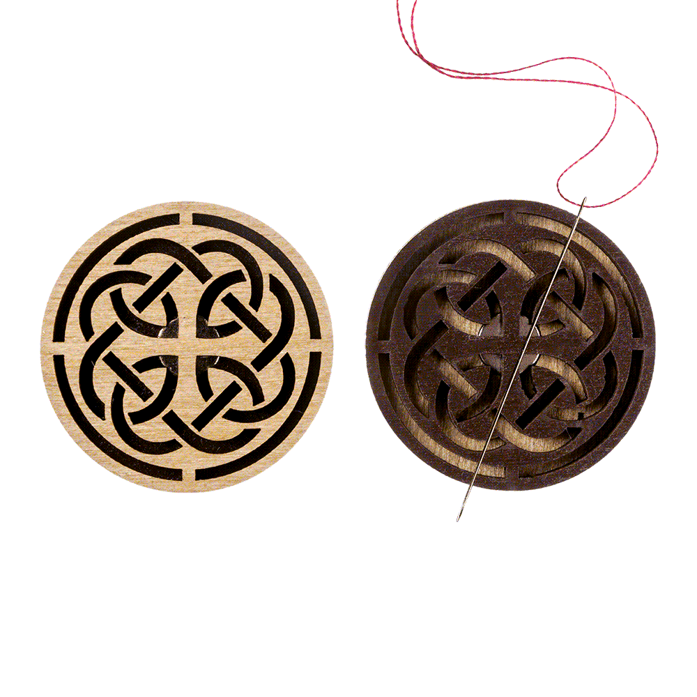 HobbyJobby - Vendita all'ingrosso Attrezzi per lavoro a maglia/uncinetto - Porta Aghi Magnetico - Fermaglio per Aghi in Legno #261