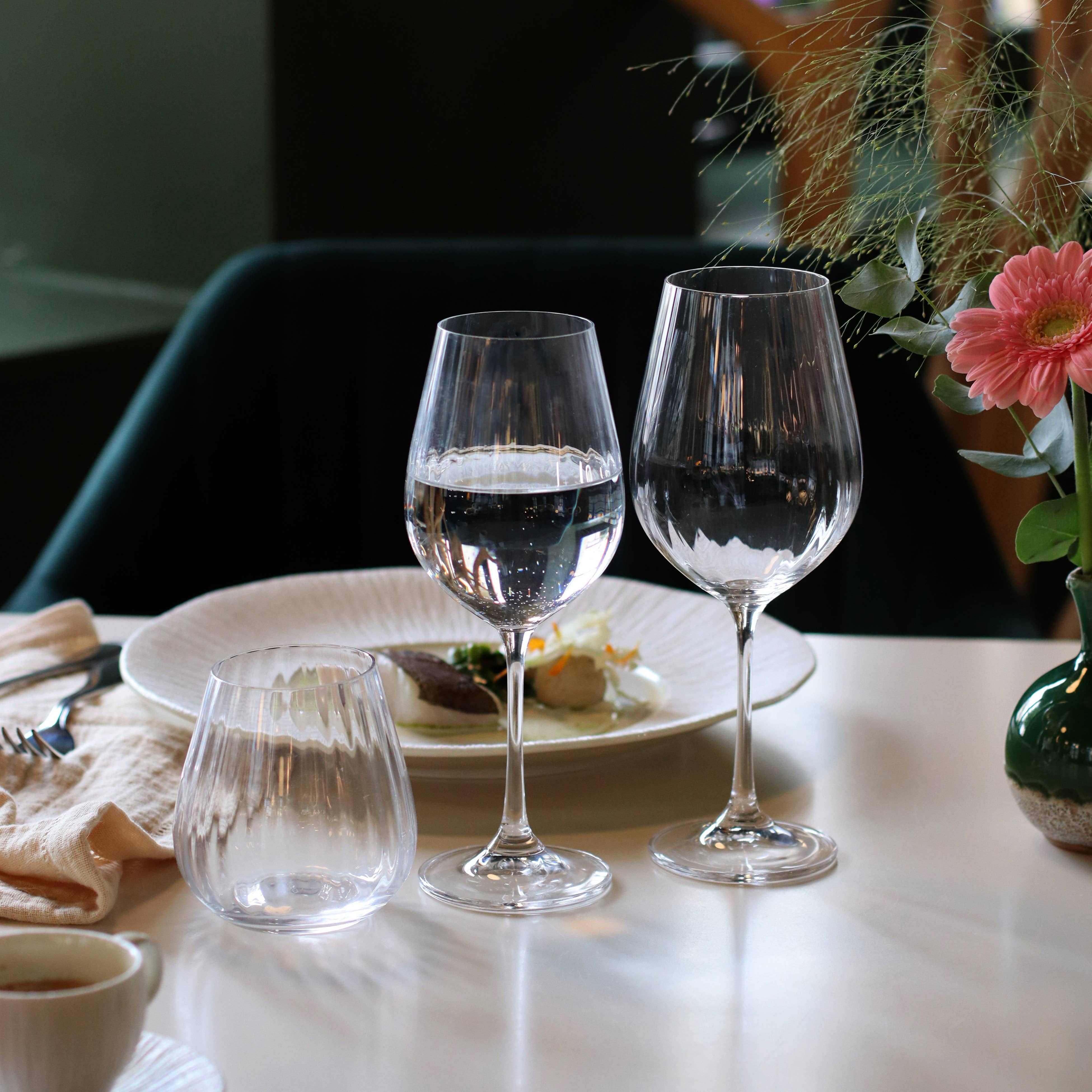 Ogo living - Wholesale Wine Glass - Box of 6 Astral stemmed glasses 50cl in crystal glass3