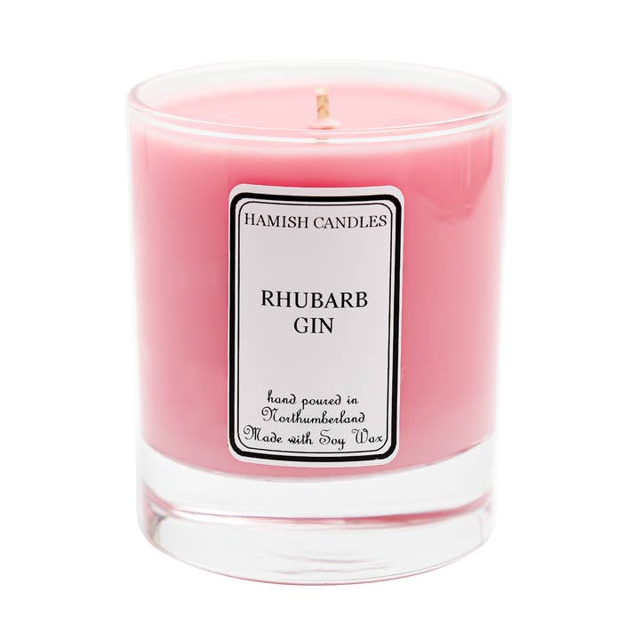 Rhubarb Gin - 20cl Candle for wholesale by Hamish Candles