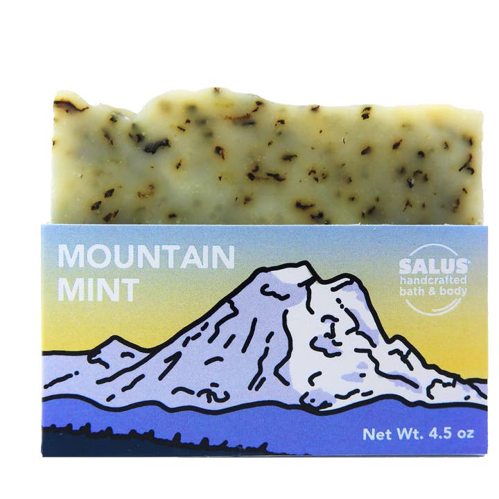 Salus - Wholesale Bar Soap - Mountain Mint Soap