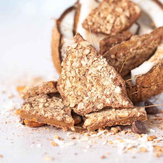 Coconut Milk Chocolate Toffee for wholesale by Anytime Toffee