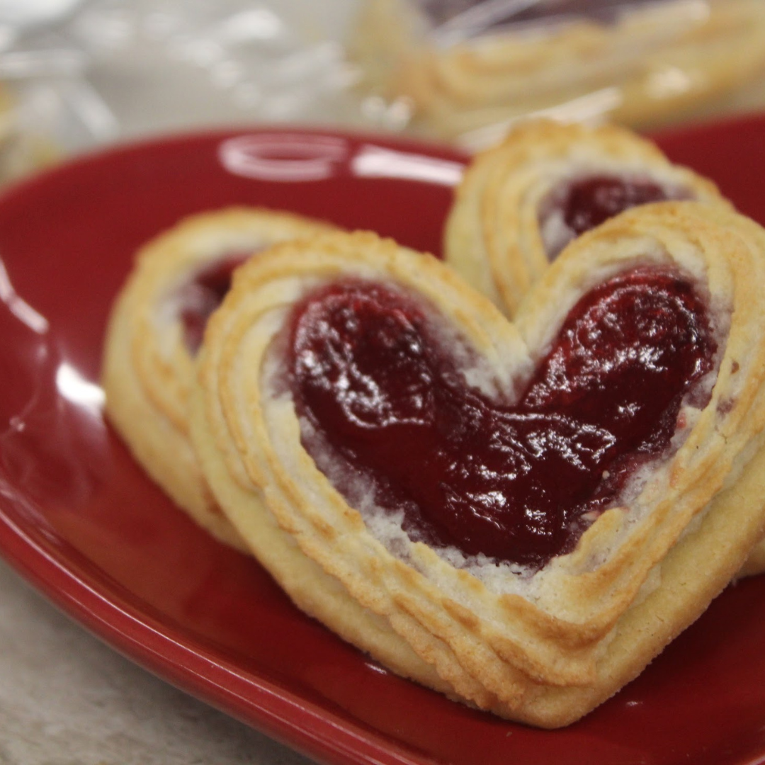 Bisousweet - Vente Biscuits - Biscuits cœur Linzer2