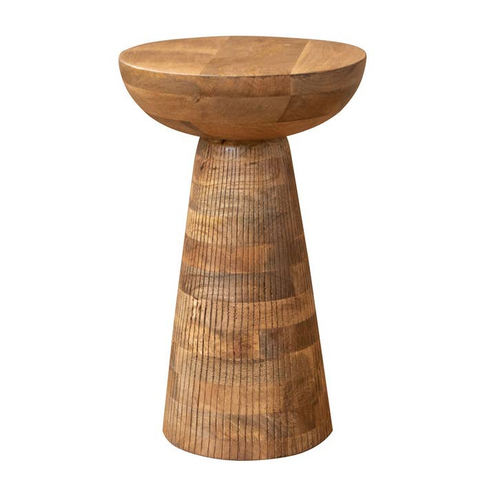 Decor And Go - Pall i mangoträ #30508 för wholesale av Decor & Go