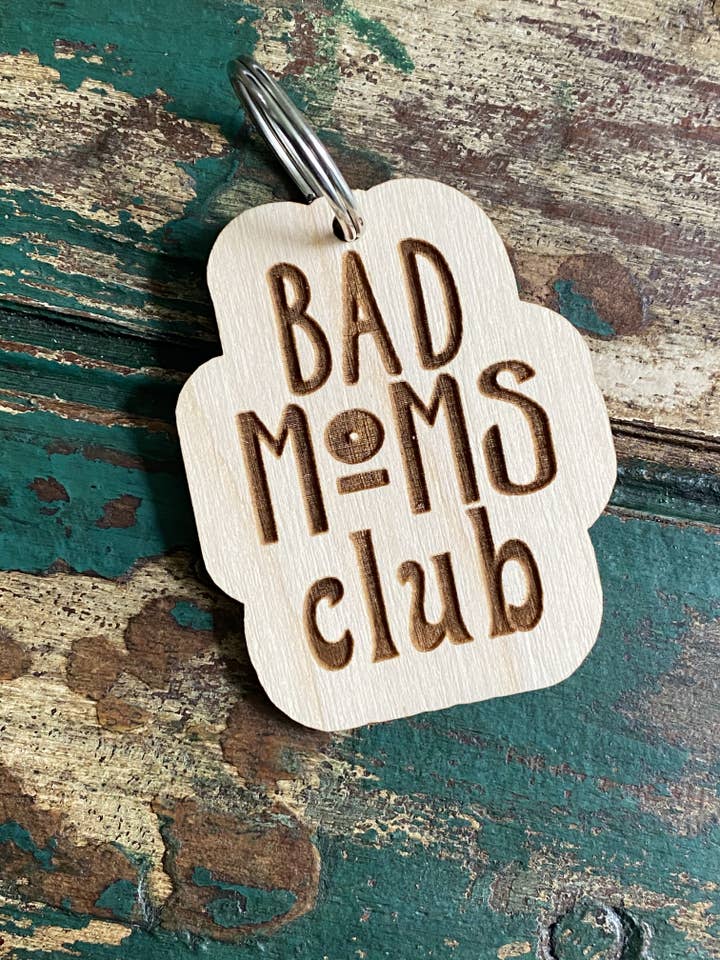 bad moms club keychain for wholesale by Suchfungoods