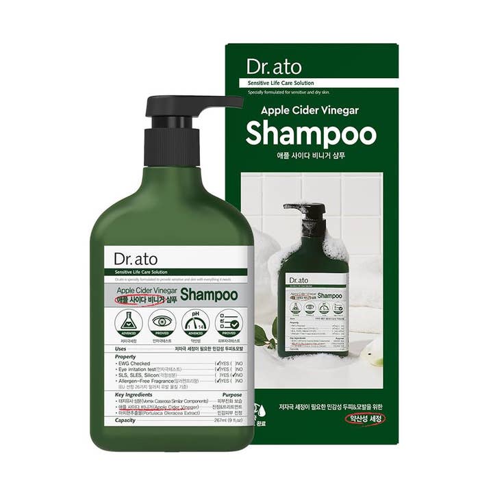 Dr.ato Apple Cider Vinegar Shampoo 310ml for wholesale by K-baby