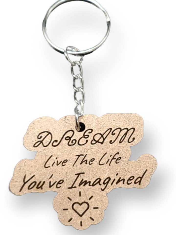 Dream sleutelhanger voor wholesale door Kristi's Keepsakes