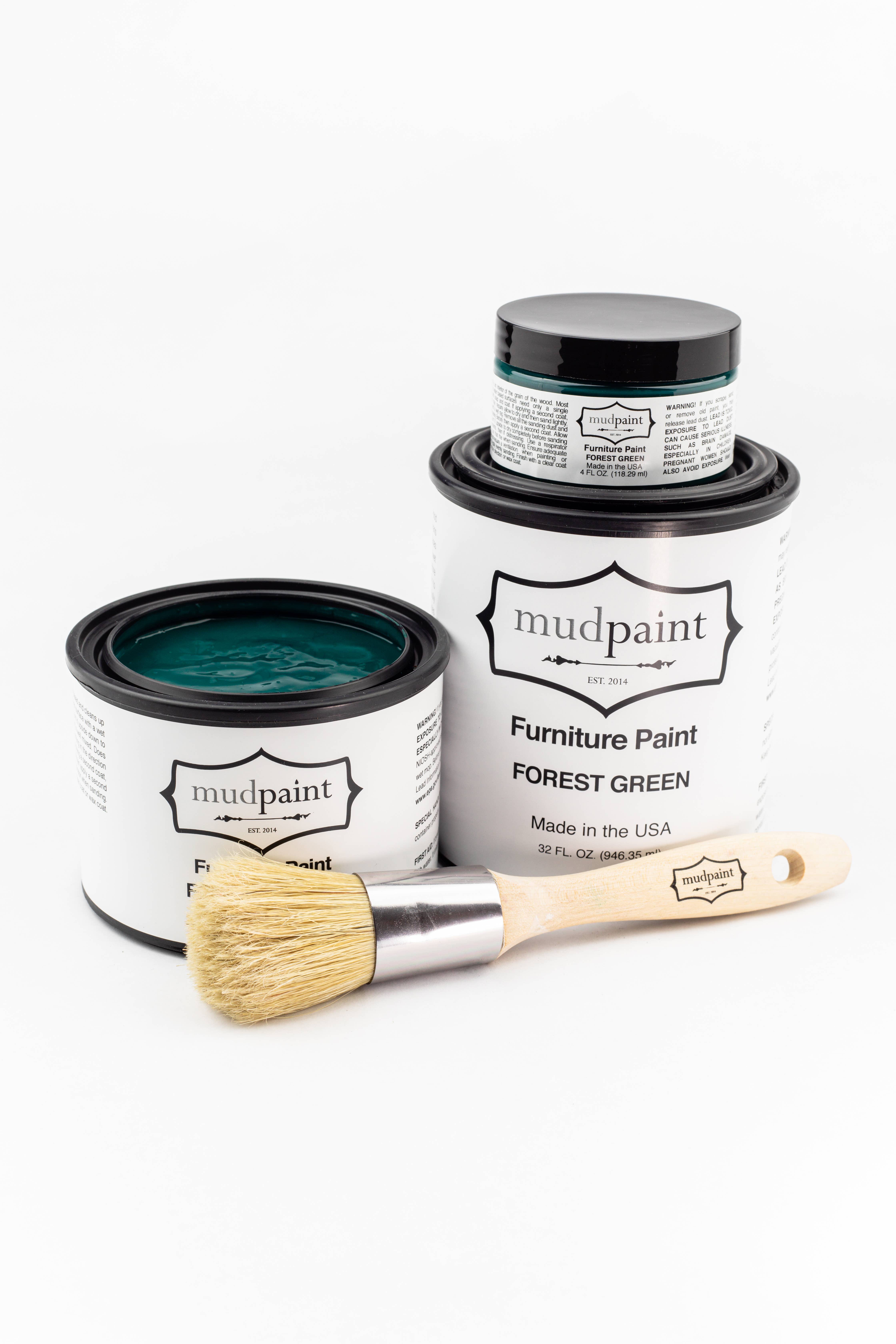 MudPaint - Wholesale Paint Set - Forest Green -- MudPaint Clay Furniture Paint15