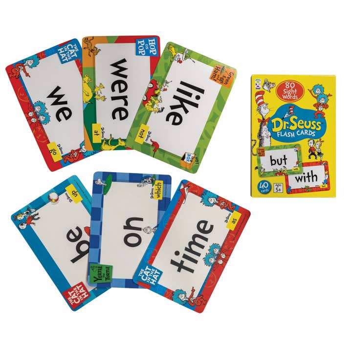 Geddes - Wholesale Learning Cards - Kids & Baby - DR. SEUSSâ„¢ ASSORTED FLASH CARDS 40CT 12/BOX