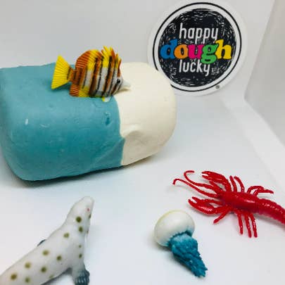 HAPPY DOUGH LUCKY - Wholesale Putty/Slime - Kids - Beach Dough, Ocean Playdough, Party Favors.