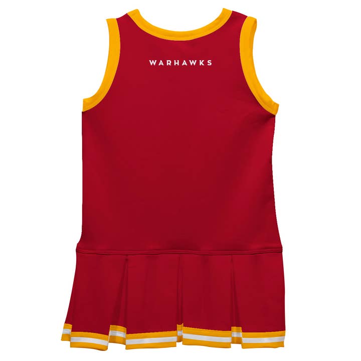 Vive La Fete - Wholesale Dress - Kids - Louisiana Monroe Warhawks ULM Maroon Cheerleader Dress