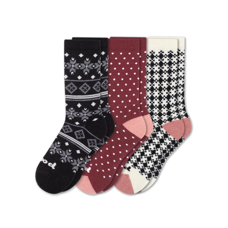 Pacas - Wholesale Socks - Women's - 3 Pack - Women's Crew Pacas Socks17