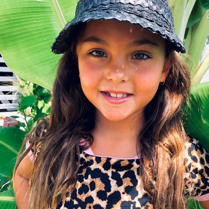 Seven Island - Wholesale Visor - Kids - Straw Sun Visor Hat (Kids)