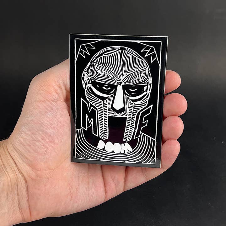 Pixel Palmer - Wholesale Sticker - MF Doom - sticker1