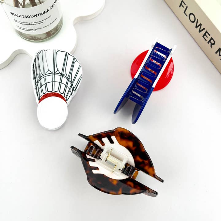 mildstyles - Wholesale Hair clip – Women’s - Badminton, Baseball Glove,Table Tennis Paddle Hair Clips3