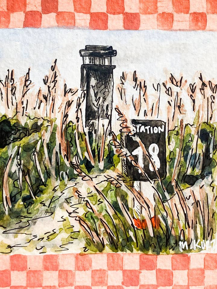 Station 18 Print for wholesale by Makenzie Kurz Art