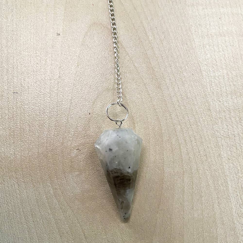 VIE – Engroshandel Meditationsudstyr – Pendul med kæde og 30 mm krystalsten35