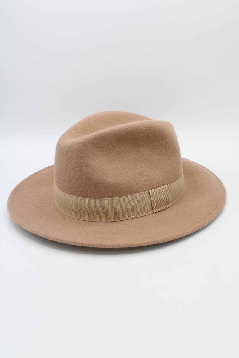 Hologramme Paris - Wholesale Fedora - Women's - Classic Wool Fedora Hat with Ribbon25