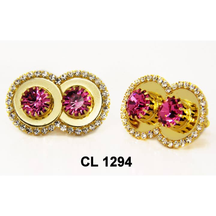 Boutons de manchette vintage en or et argent Vittorio Vico (série 195x) de Classy Cufflinks pour la vente par Dubal Brothers