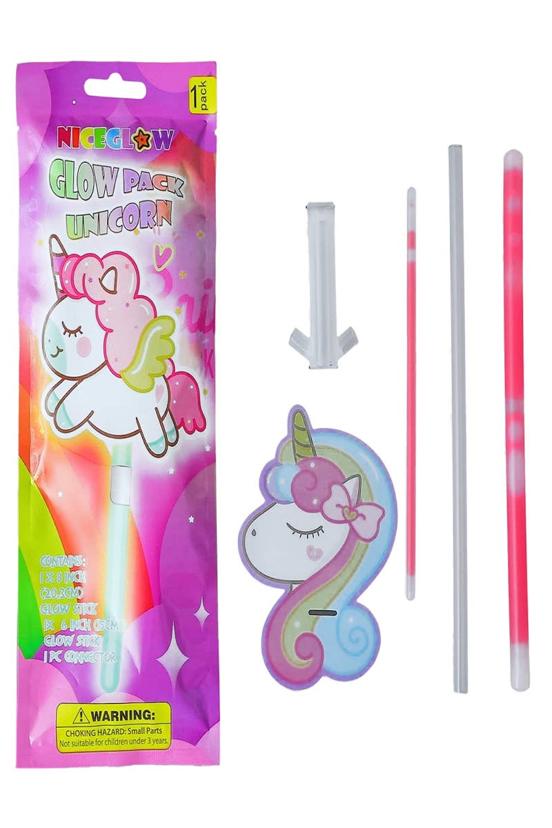 Cap Zone - Vente Jouet lumineux – enfant et bébé - Baguette lumineuse fluorescente licorne animée pour fête3