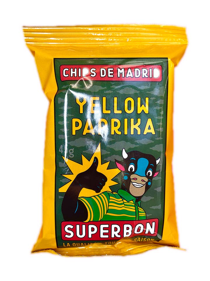 Yellow Paprika Crisps 45g - Superbon for wholesale by Superstories