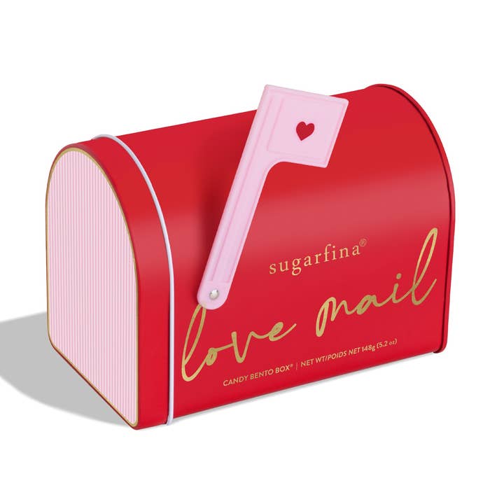 Valentine's Day 2 Piece Candy Mailbox for wholesale by Sugarfina Australia