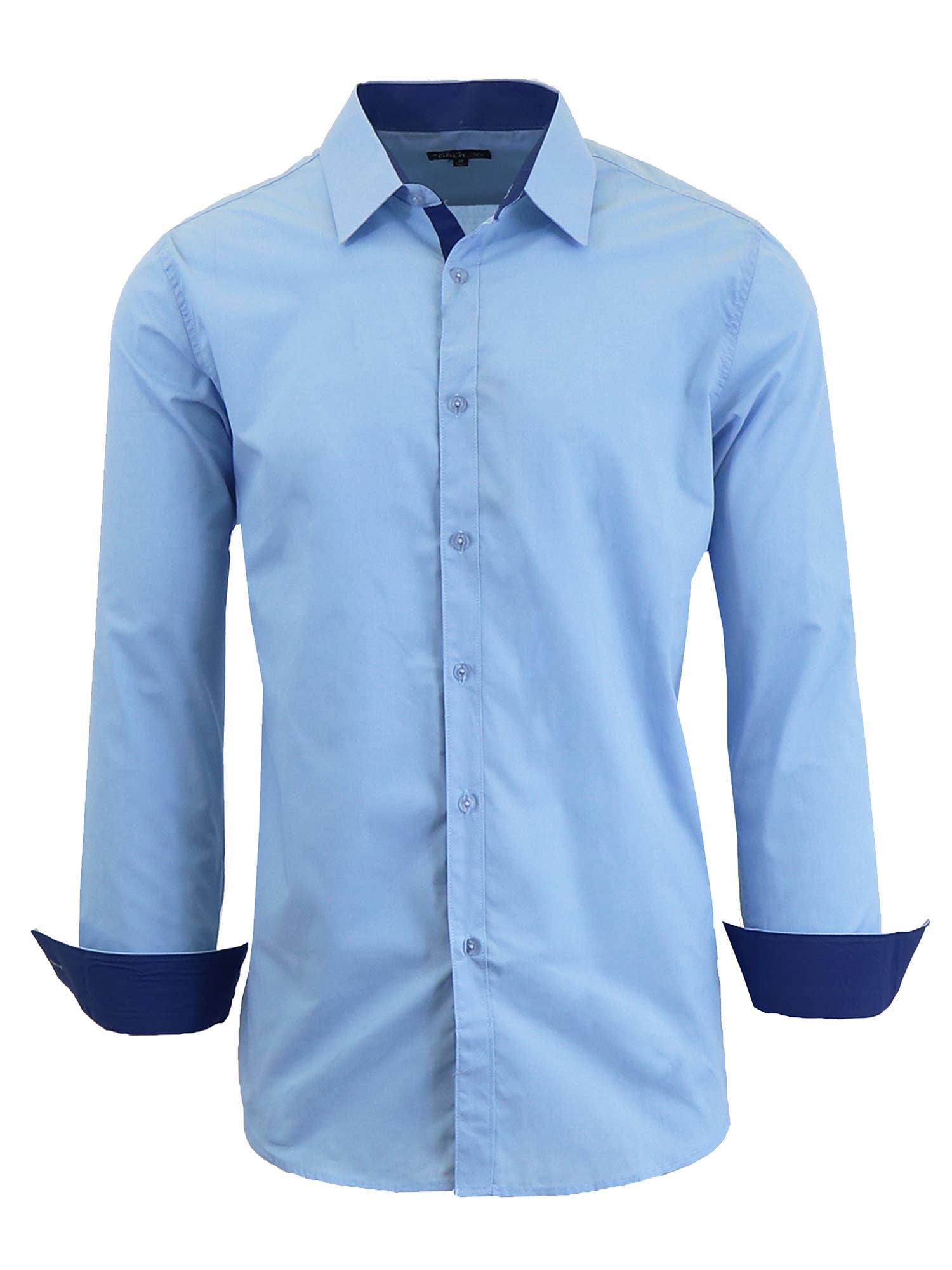 Galaxy By Harvic - Wholesale Button Down Shirt - Men's - Galaxy By Harvic Men's Long Sleeve Classic Dress Shirts 2