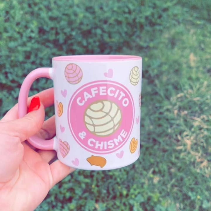 Faith Pink Creations - Wholesale Coffee Mug - Cafecito Y Chisme 11oz Coffee Mug