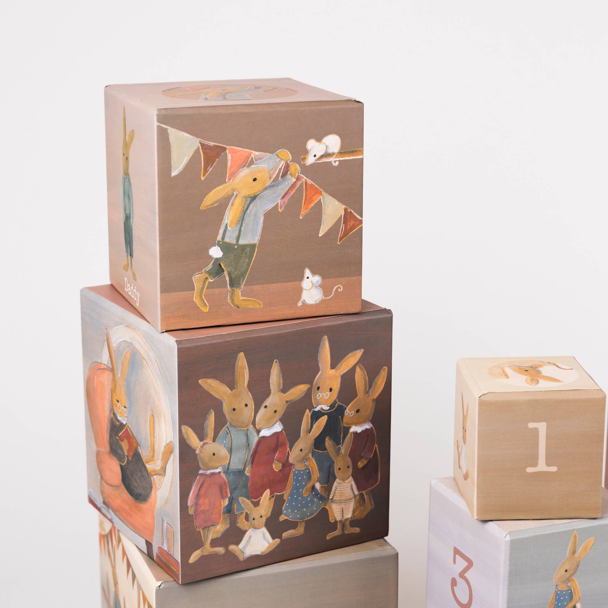 Egmont - Wholesale Stacking Game - Pyramid 1.2.3. Rabbit Family6