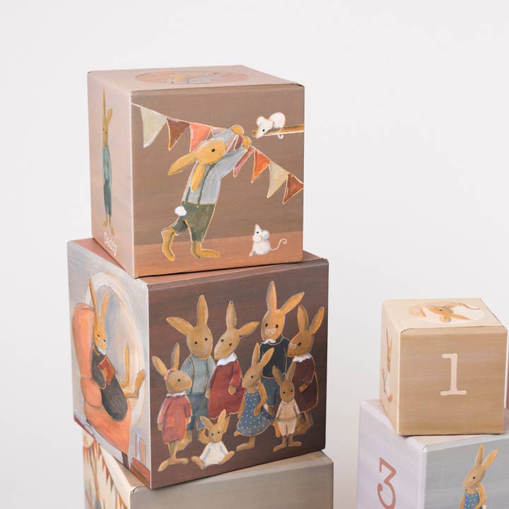 Egmont - Wholesale Stacking Game - Pyramid 1.2.3. Rabbit Family6