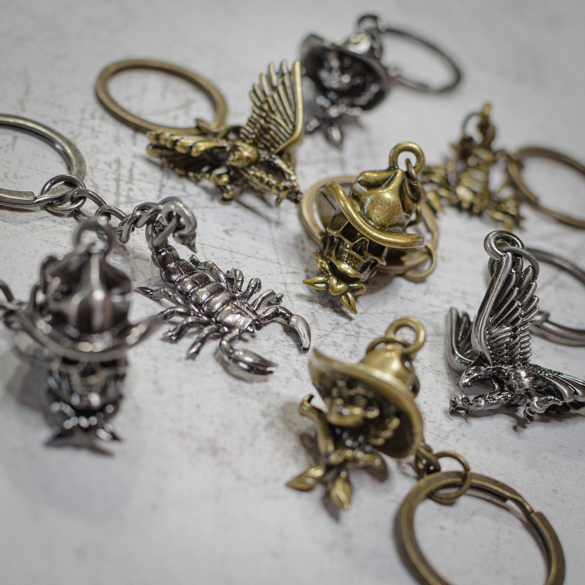 Rock And Rose Motel – wholesale Keychain – Unisex – Metal Eagle Keychain3