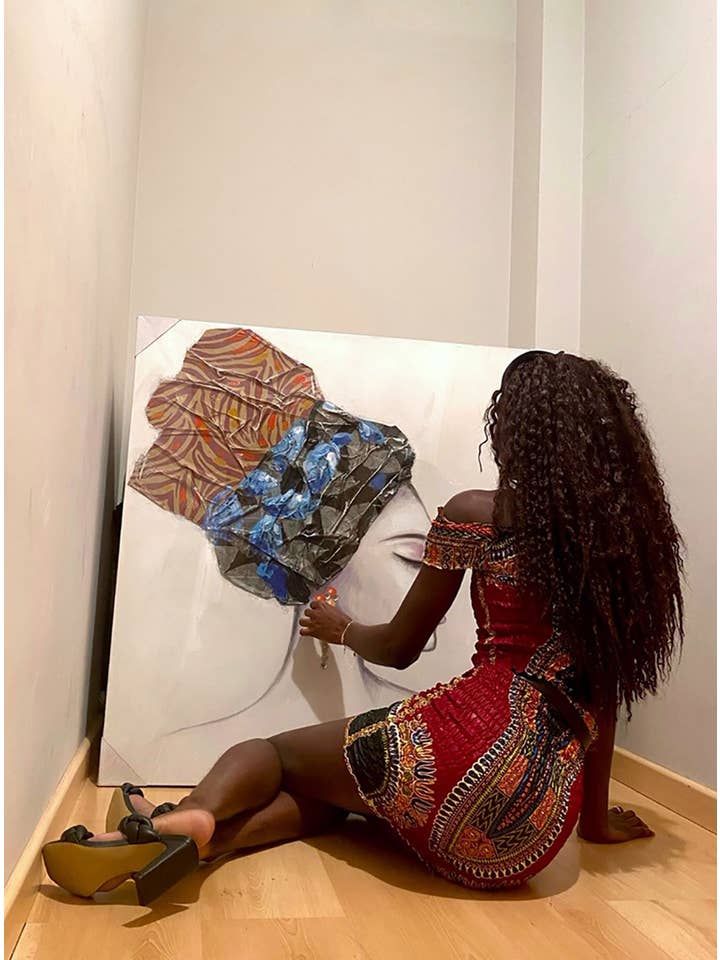 SUESES - Wholesale Top & Skirt Set - Women's - SET OF SKIRT AND TOP WITH SLEEVES DASHIKI WINE.2