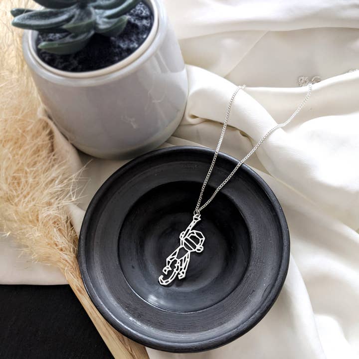 Shany Design Studio - Wholesale Pendant/Charm Necklace - Monkey Necklace Gold / Silver2