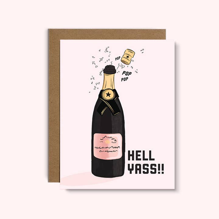 ¡Tarjeta Hell Yass! para venta al por mayor de Bold & Broad