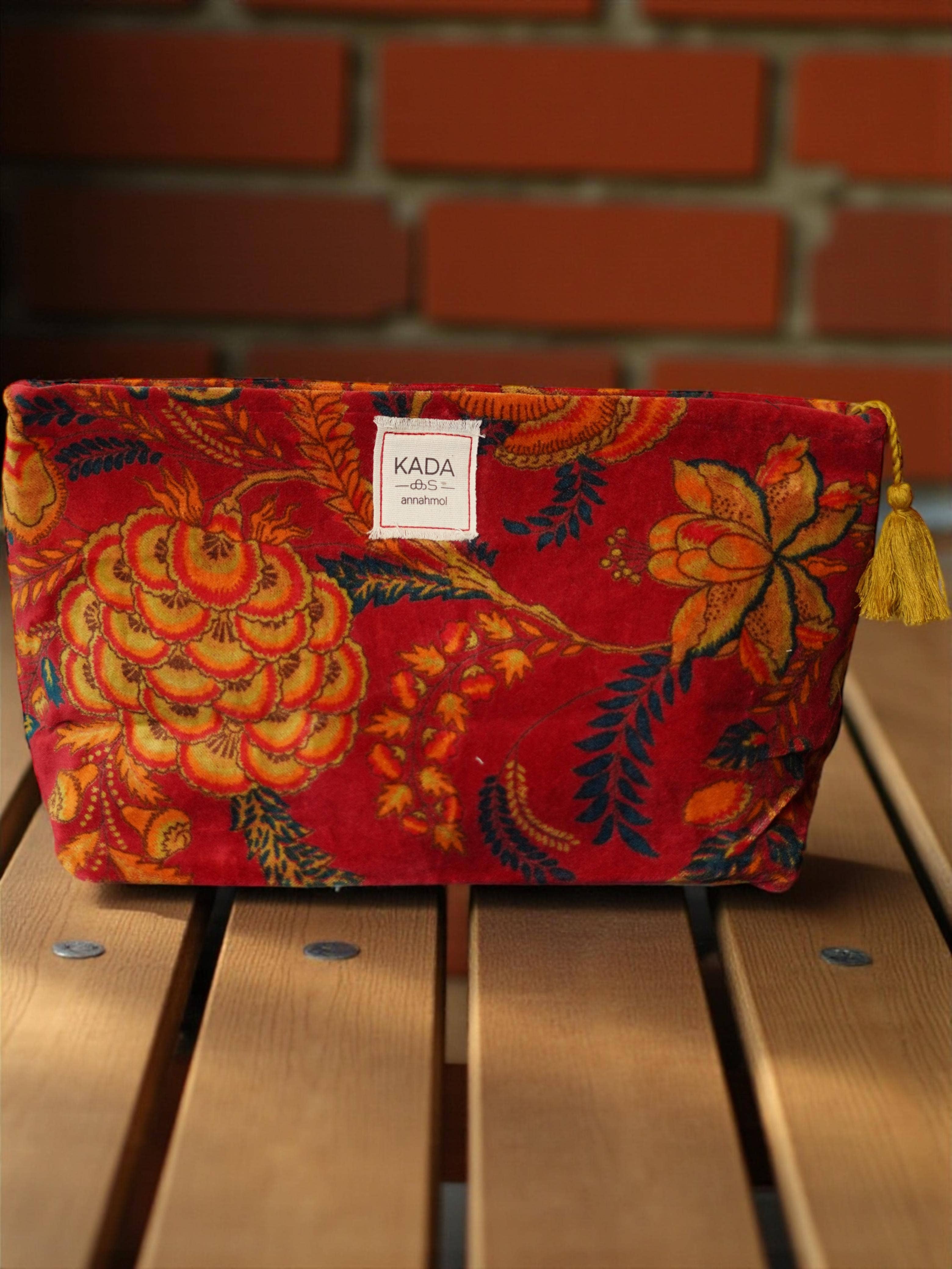 Annahmol - Wholesale Makeup/Cosmetic Bag - Velvet Cosmetic Bag/Pouch: Assorted Prints2