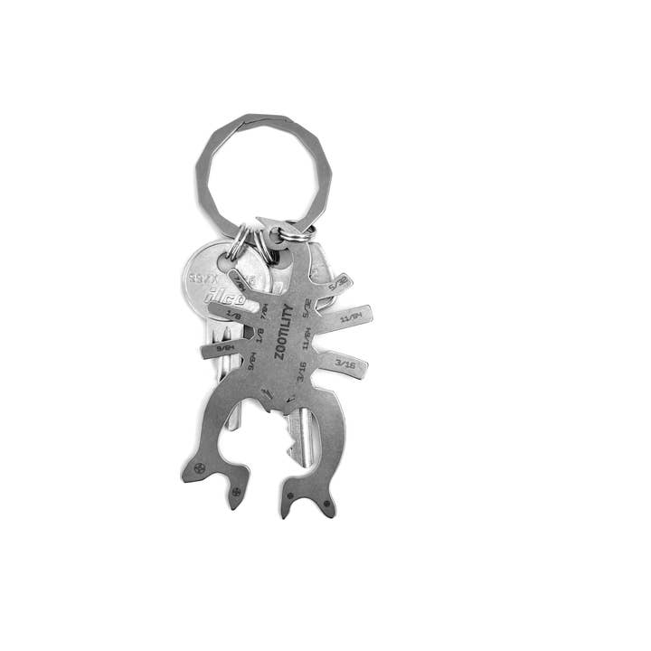 Zootility - Wholesale Keychain - Unisex - Scorpion Key 18-in-1 Keychain Multi-Tool