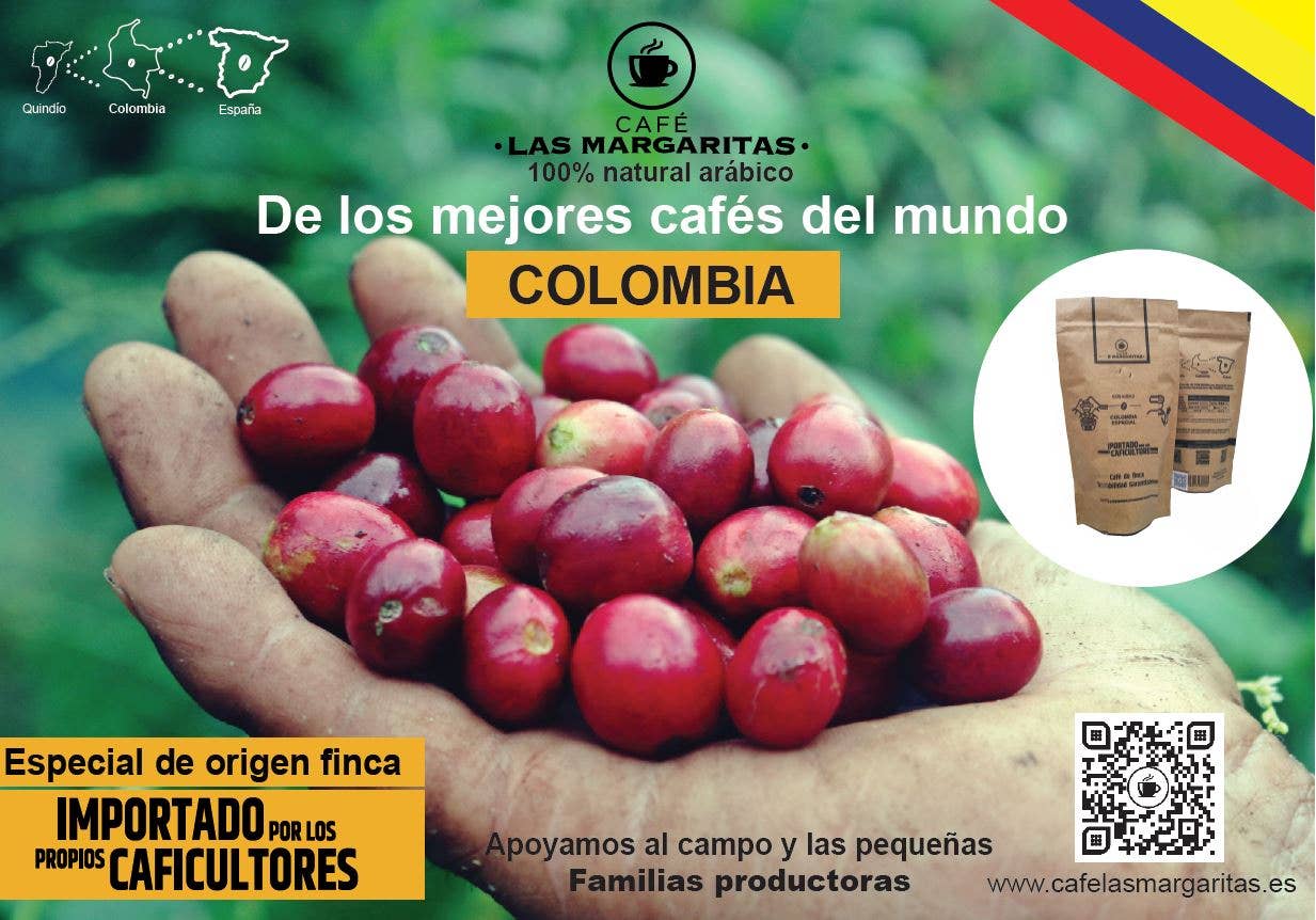 Café Las Margaritas - Wholesale Coffee Beans - 9x1 kilos of coffee beans from Colombia of farm origin7