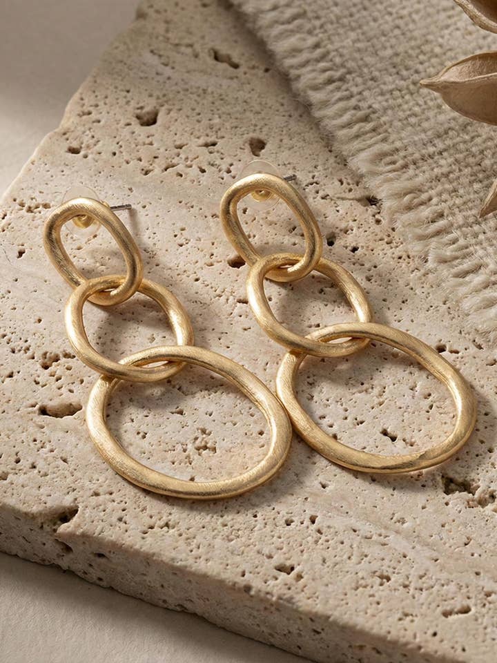 Argola Essencial 60 mm: Clássica folheada a ouro 14k por atacado de noca Jewelry