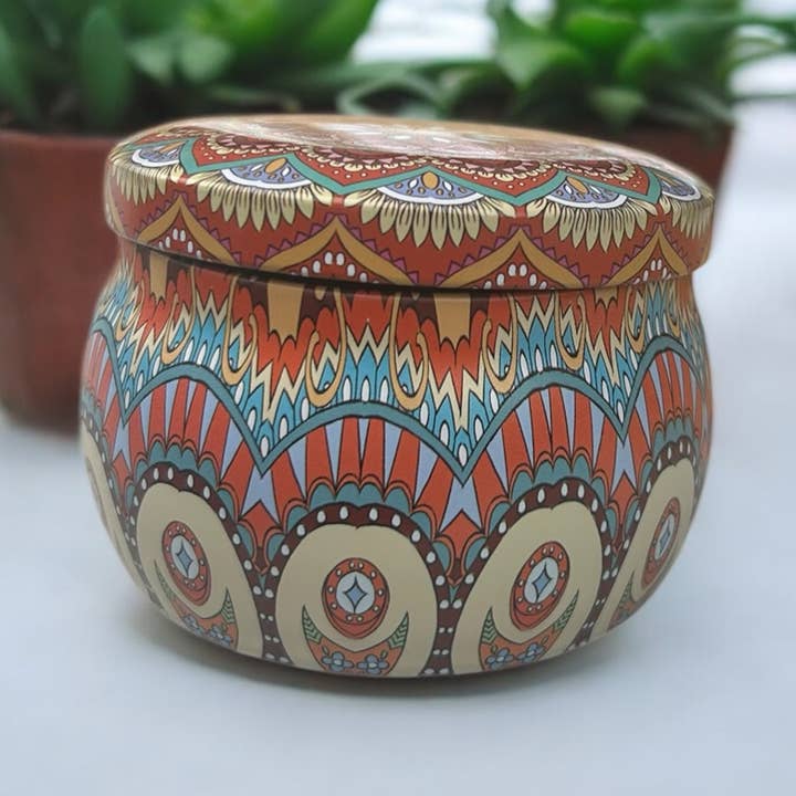 Bohemian Style Candles for wholesale by Bath Affections LLC