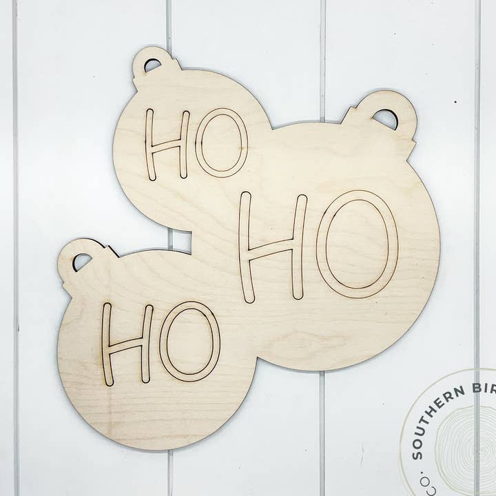 Ornament Trio Blank for wholesale by Southern Birch Company